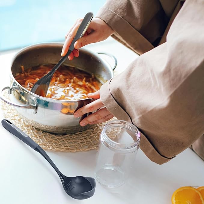 Flexible & Sturdy Kitchen Ladle Spoon Set - Image 4