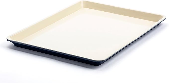 GreenLife Bakeware 18” x 13” Half Cookie Sheet Baking Pan, Non-Toxic PFAS-Free by GreenLife