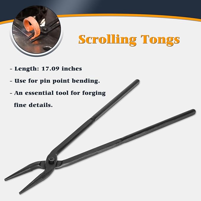 Blacksmith Knife Making Tongs Set