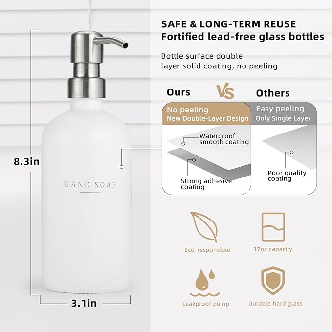 Glass Soap Dispenser - Image 3