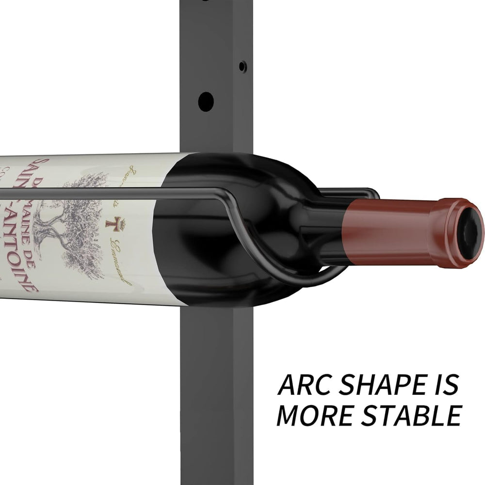Sonyabecca 3 Pack 12 Bottle Wall Wine Rack, DIY Wine Rack Wall Mounted, Wall ...