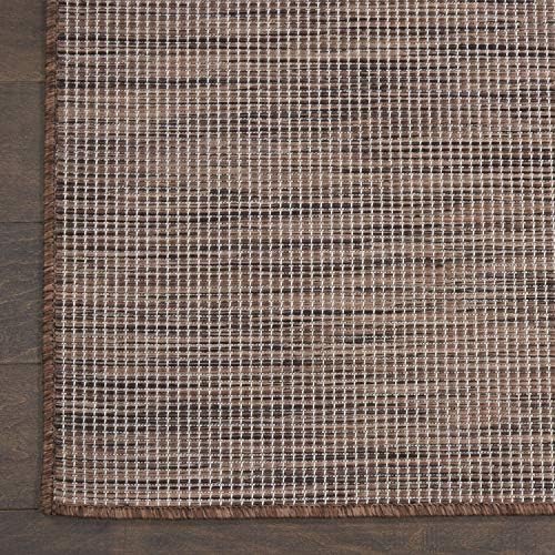 Nourison Home Positano Natural 8' x 10' Area Rug - Easy Clean, Non Sh...