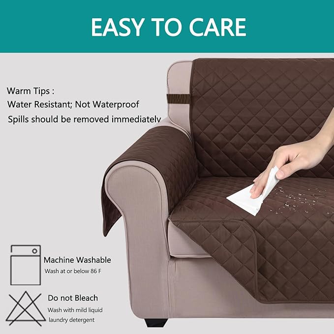 U-NICE HOME Reversible Sofa Cover Couch Cover - Image 5