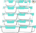 M MCIRCO 10-Pack Glass Food Storage Container by MMCIRCO