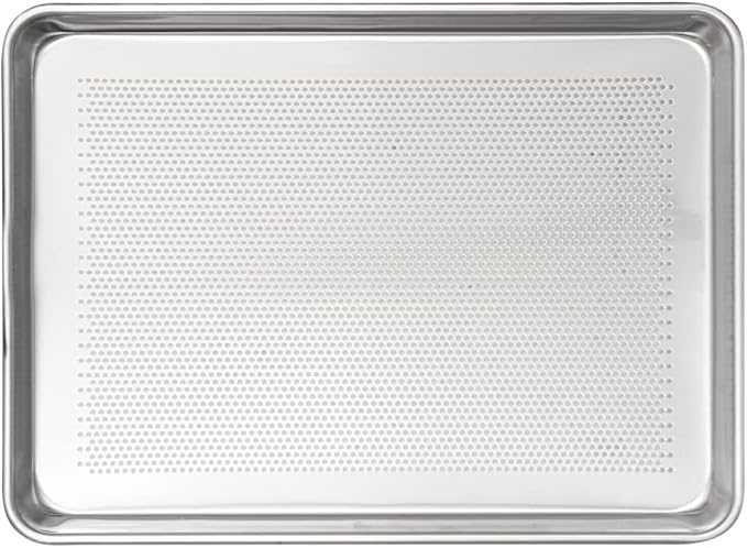 Restaurantware 1 Perforated Bakery Sheet Pan, 18 x 13 Inch Industrial Baking - Image 9