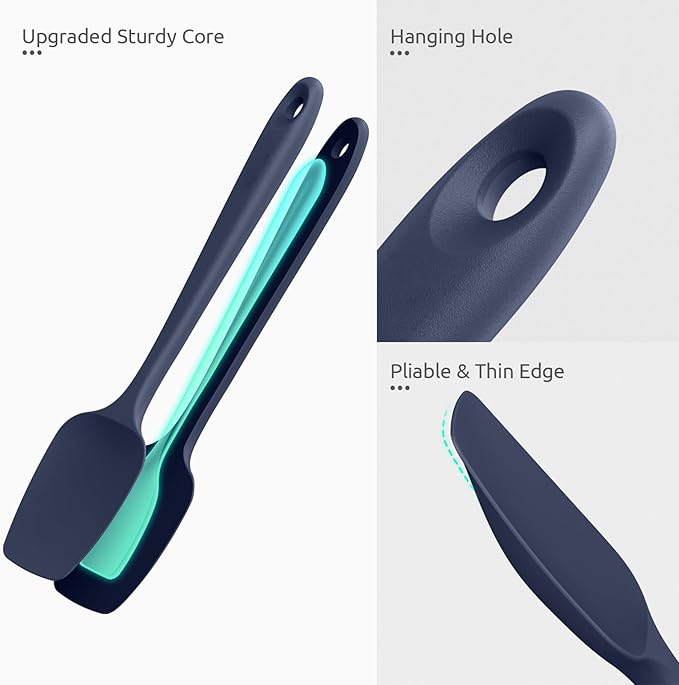 U-Taste Silicone Spoon Spatula Set, 600ºF High Heat Resistant Food Grade - Image 6