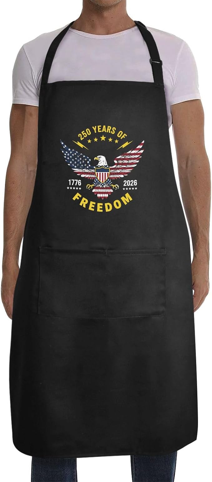 Us 250 Years Of Freedoms Apron - Image 2