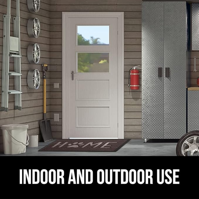 GORILLA GRIP 100% Waterproof All-Season WeatherMAX Doormat 35x23, US Designed - Image 9