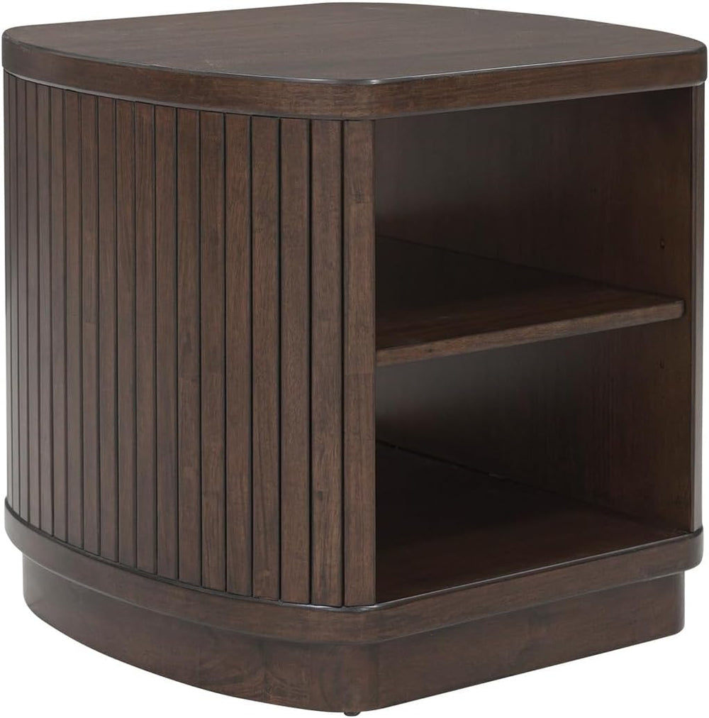 Signature Design by Ashley Korestone Contemporary End Table with Storage and ...