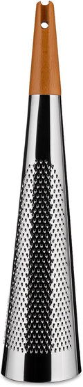 Alessi "Todo" Giant Cheese And Nutmeg Grater in Steel And Wood by Alessi