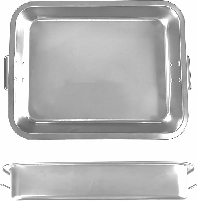 16" Premium Stainless Steel Roaster Pan Set
