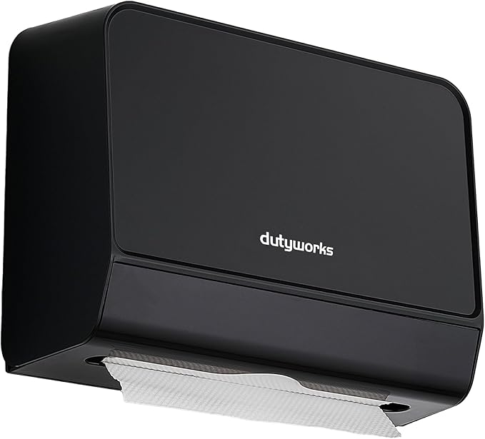 Paper Towel Dispenser Wall Mounted, Trifold/C Fold/Z Fold Paper Towel Holder by dutyworks