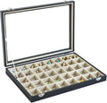 Stratalife Jewelry Organizer 40 Grid Beige Black Jewelry Tray by Stratalife
