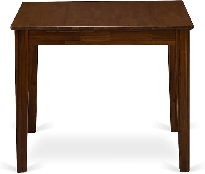 East West Furniture OXEL3-AWA-05 3 Piece Dining Room Table Set Contains a Squ...