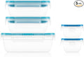 Snapware Plastic Total Solution 5-Pack Food Storage Containers Set, Leakproof & by Snapware