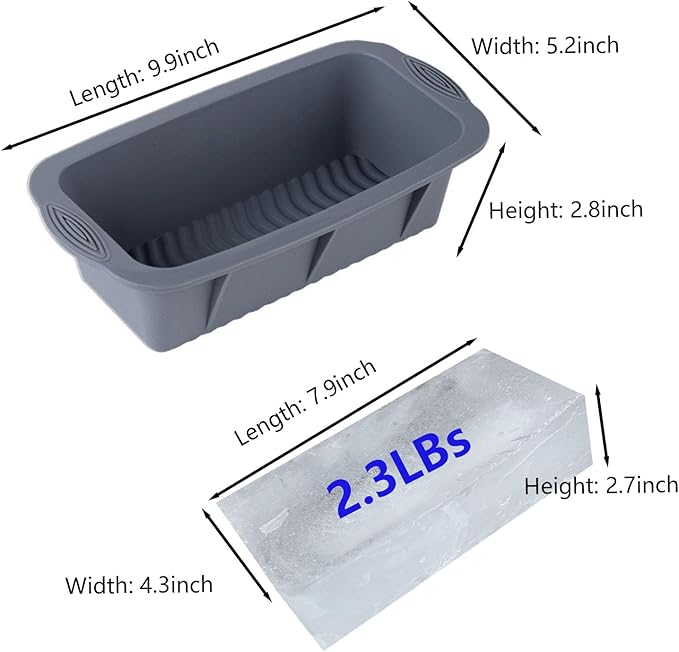 5Pcs Extra Large Ice Block Mold, Big Ice Cube Molds - Image 2
