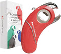 Kitchen Mama Epic One Multifunction Opener: Magnetic Bottle Opener, Beer Soda by KitchenMama