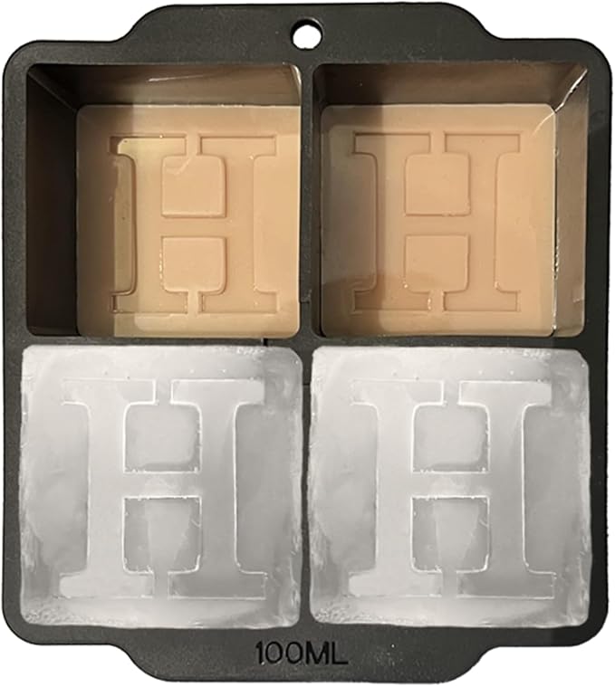 Monogrammed Ice Cubes Mold by ZX