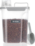 LEAWALK 10-13 Lbs Upgrade Capacity Dog Cat Food Storage Container, Pet Dog by LEAWALK