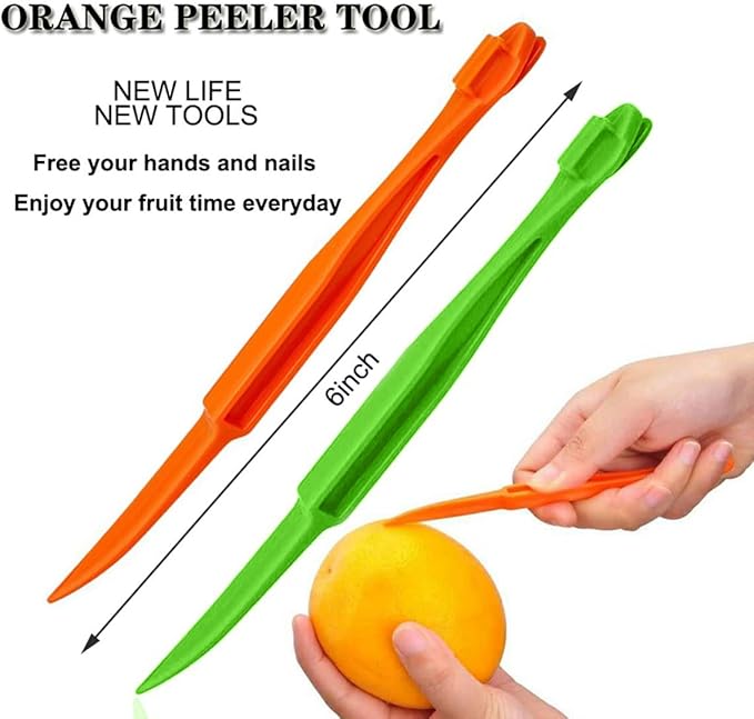 Orange Peeler Tools Citrus Peel Cutter Easy Fruit Vegetable Slicer Lemon Opener - Image 3