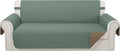 Reversible 4 Seater Sofa Cover 91 Inch Large Couch Cover Furniture Protector by LuxshareHome