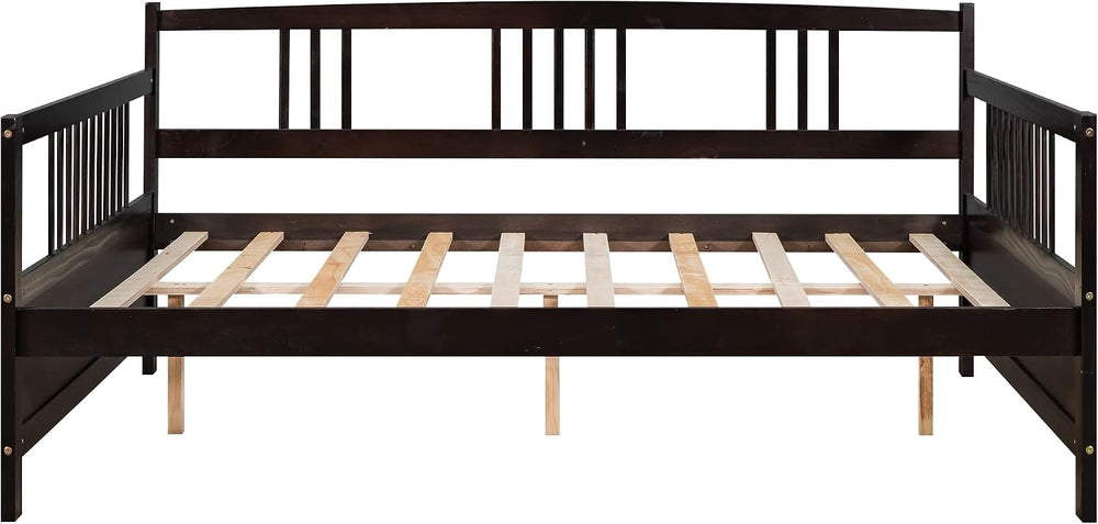 Merax Daybed Full, Full Daybed Wooden Slats Support Modern Living Daybed with...