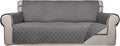 PureFit Reversible Quilted Sofa Cover, Water Resistant Slipcover Furniture by PureFit