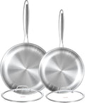 DELARLO Tri-ply Stainless Steel Frying Pan Set by DELARLOCOOKWARE