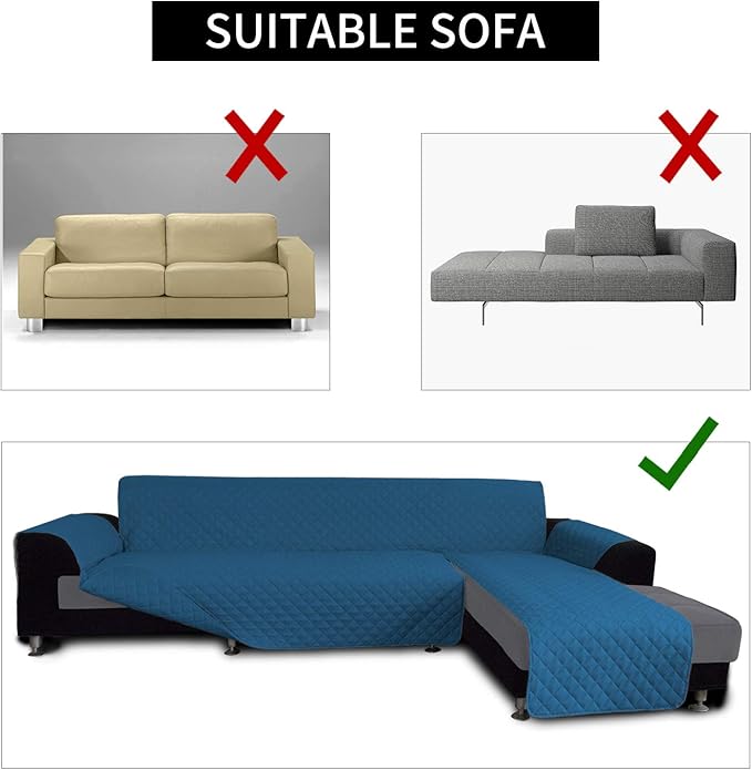 Easy-Going L Shape Sofa Slipcover - Image 4
