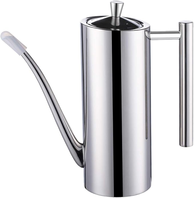 Sumerflos Olive Oil Dispenser Bottle Stainless Steel, 700ml/24oz Drip-Free by Sumerflos