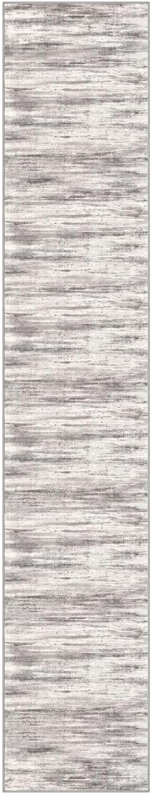 KOZYFLY Modern Abstract Washable Rug Runner 2.6x14 Hallway Rug Runner Non-Slip - Image 8