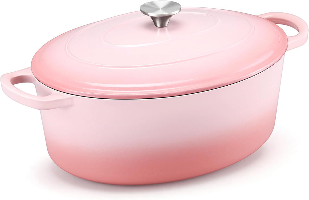 E-far 7QT Oval Dutch Oven Pot