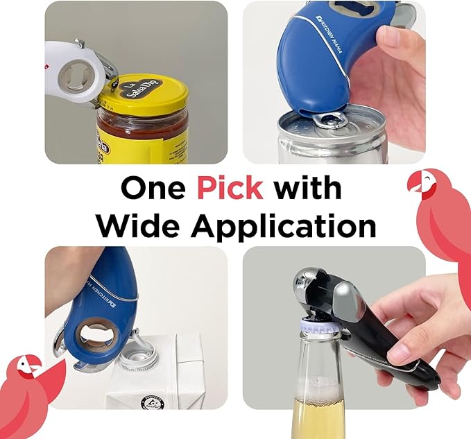 Kitchen Mama Epic One Multifunction Opener: Magnetic Bottle Opener, Beer Soda - Image 4