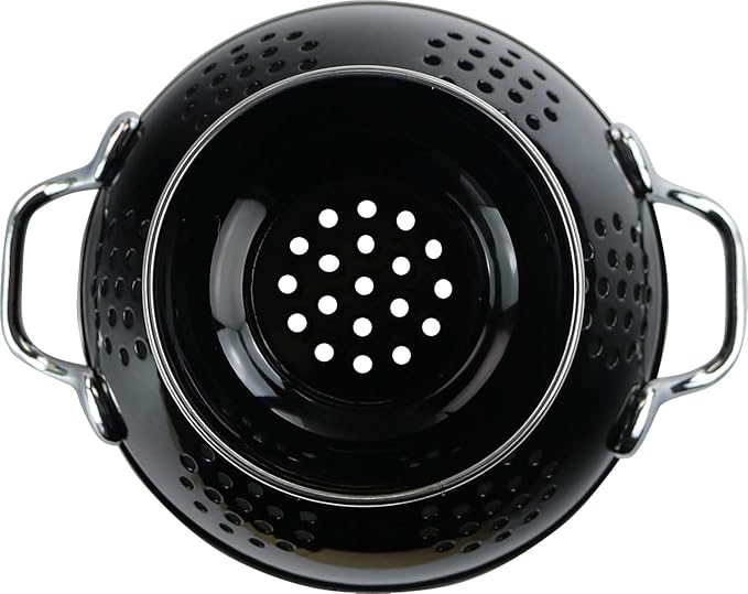Calypso Basics by Reston Lloyd Powder Coated Enameled Colander, 5 Quart - Image 4