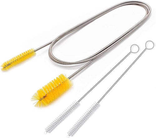 67" Flexible Drain Brush Set, Double Ended Long Hose Pipe Cleaner by DESIN