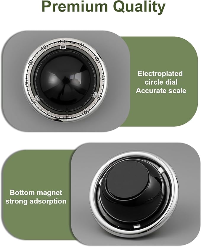 Kitchen Timer, 60-Minute Mechanical Timer - Image 4