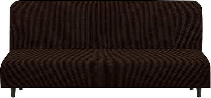U-NICE HOME Stretch Futon Cover Armless Bed Slipcover by U-NICEHOME