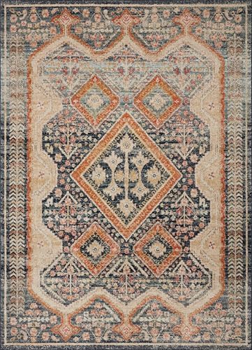 Loloi Jocelyn Navy/Multi 7'-10" x 10' Area Rug