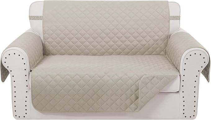 Reversible Loveseat Sofa Covers Couch Cover Furniture Protector by LuxshareHome