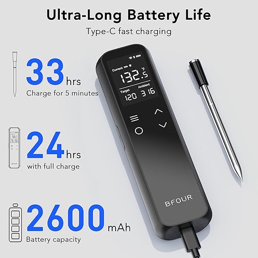 BFOUR Wireless Meat Thermometer Bluetooth - Image 7