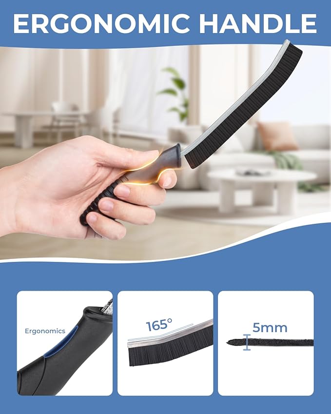CLEANGOR Crevice Cleaning Brushes, Cleaner Scrub Brush Tool - Image 6