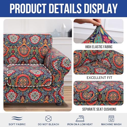 hyha Stretch Couch Covers, Chair/Sofa Covers, Armchair Slipcover for Dogs