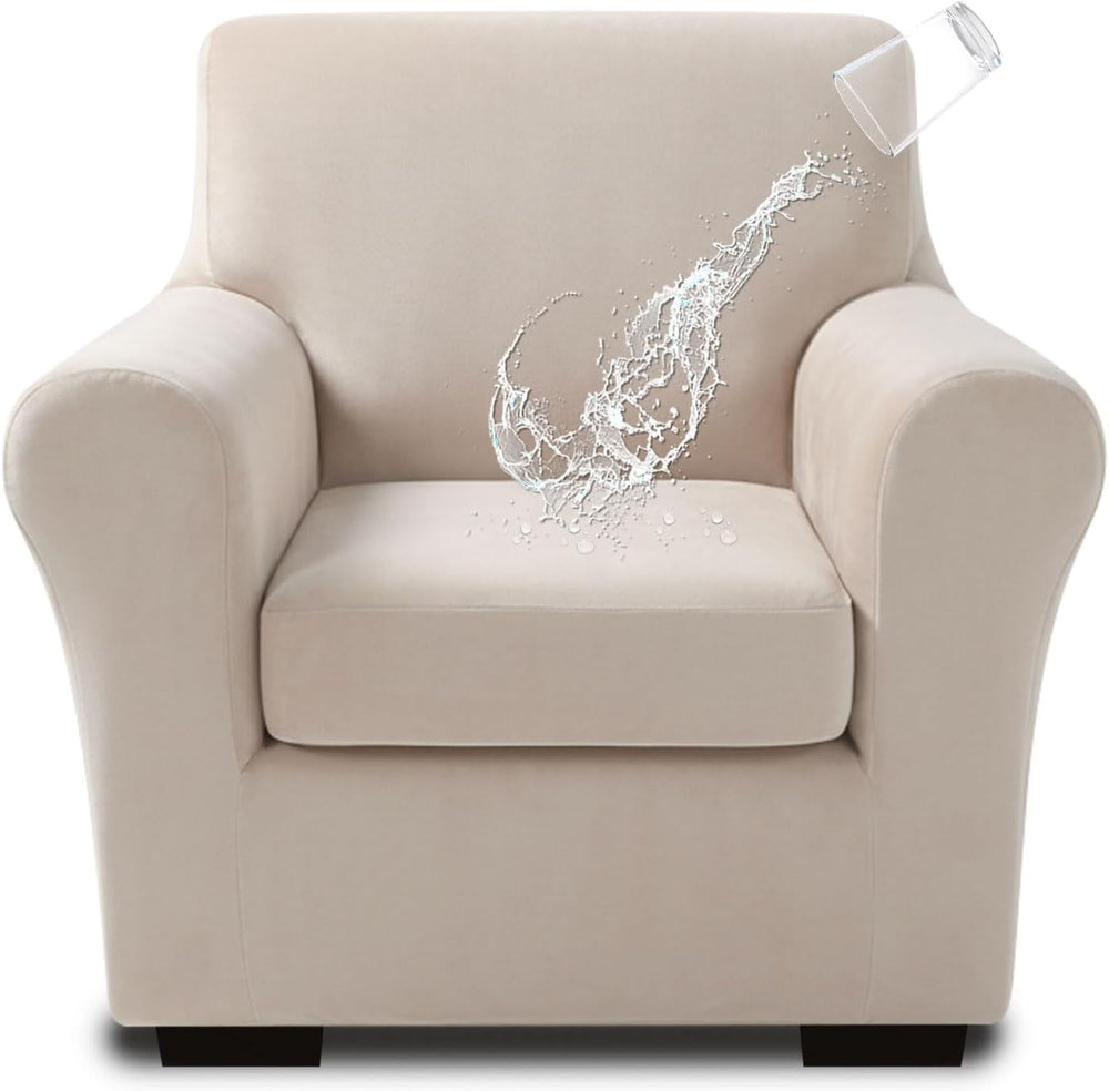 NICEEC Chair Covers Armchair Water Repellent Couch Covers Sofa Chair Cover