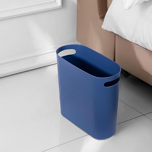 rejomiik Small Trash Can, 3.5 Gallon Slim Garbage Can Plastic Waste Basket - Image 5
