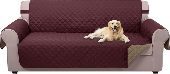 U-NICE HOME 4 Seater Sofa Cover 91 Inch Large Couch Covers by U-NICEHOME