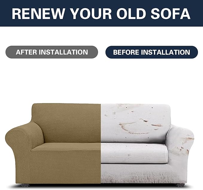 Cupuamon 2026 New Stretch Oversized Sofa Slipcovers Couch Sofa Cover - Image 5