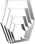 Long Hexagon Cookie Cutters Shapes Set by QAAQS