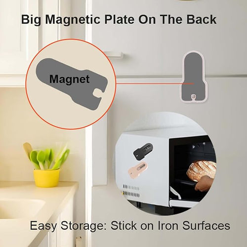 2-Pack Magnetic Retractable Bread Lame Scorer, Sourdough Scoring Knife Tool - Image 2