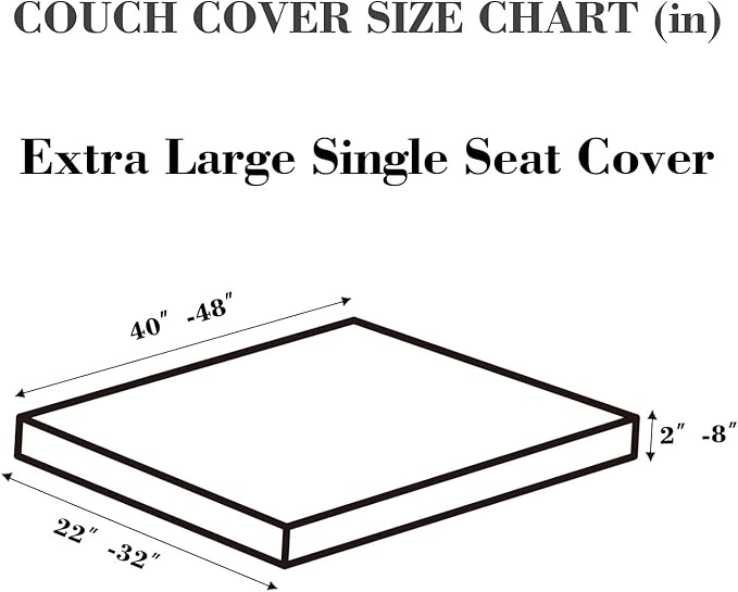 Sofa Covers Couch Covers for Sofa Pet Friendly Couch Cushion Covers Universal - Image 2