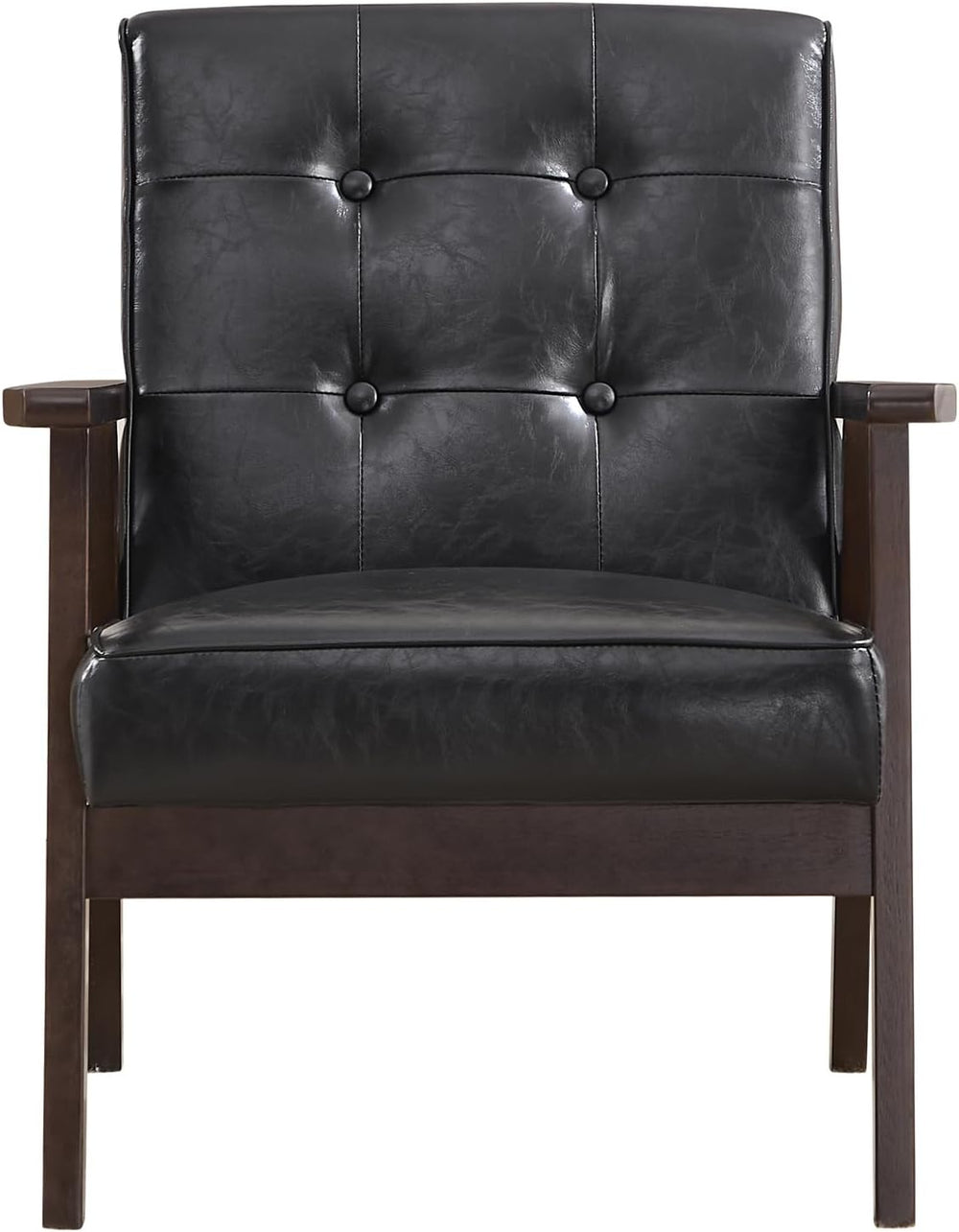 Bonzy Home Mid Century Modern Accent Chairs Set of 2 for Living Room, Upholst...